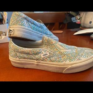 Multi-color Vans 8